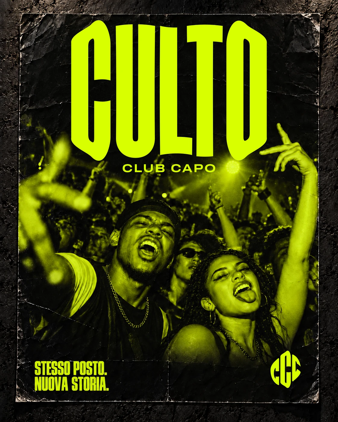 CULTO — Hip-hop poster