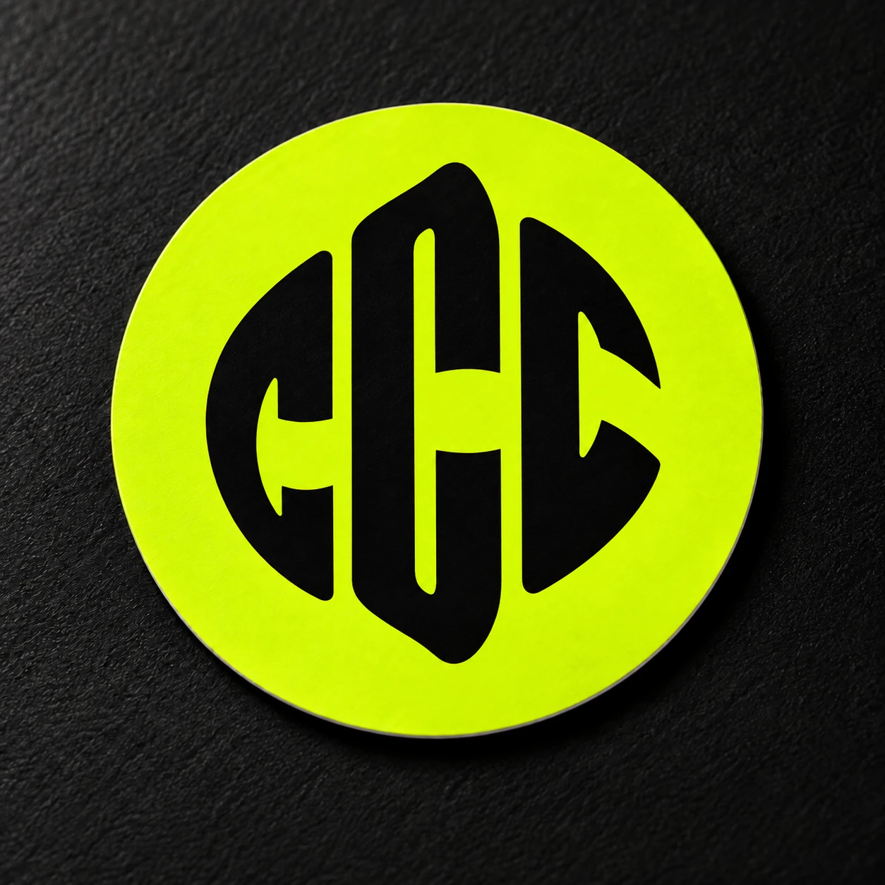 CULTO — Electric lime sticker