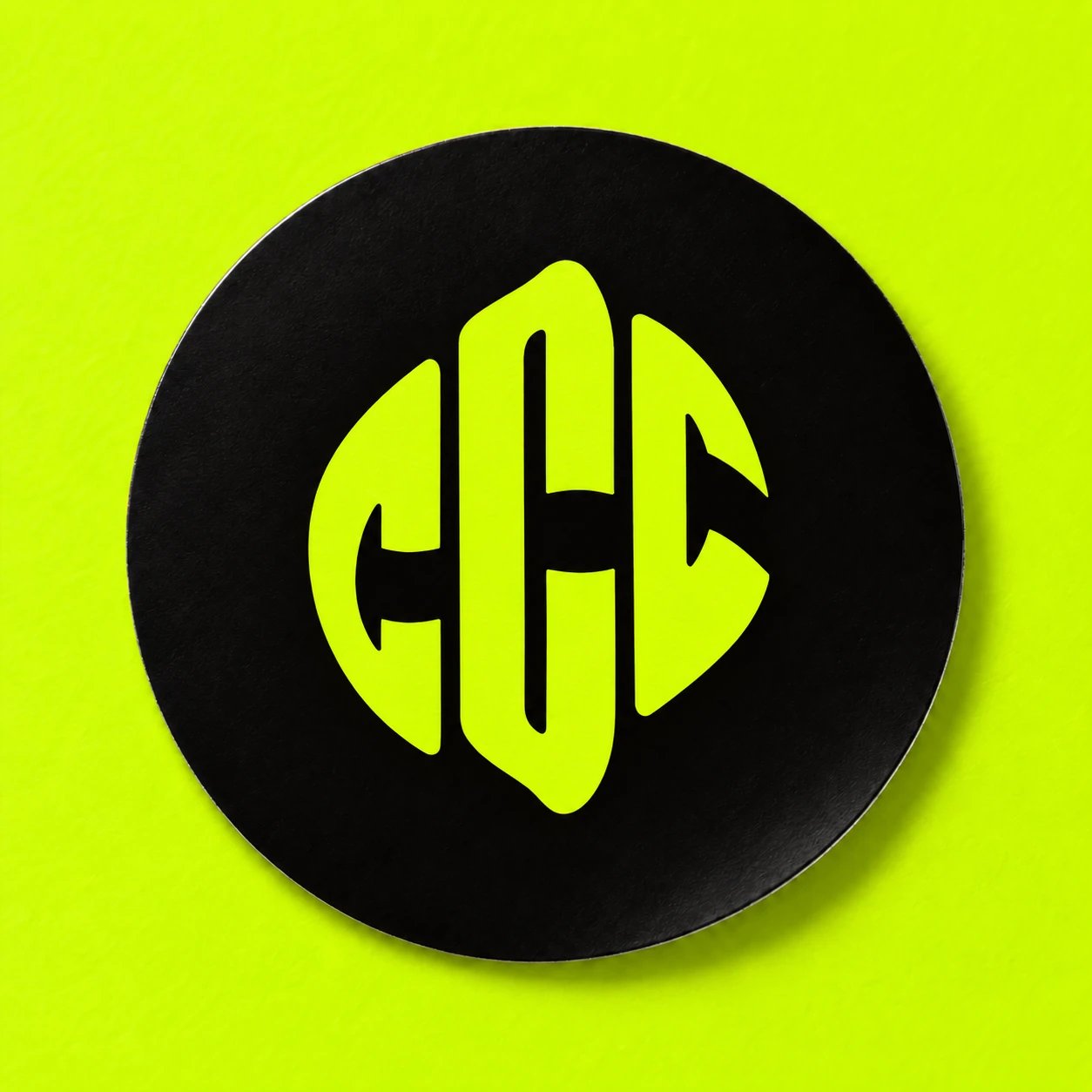 CULTO — Black sticker