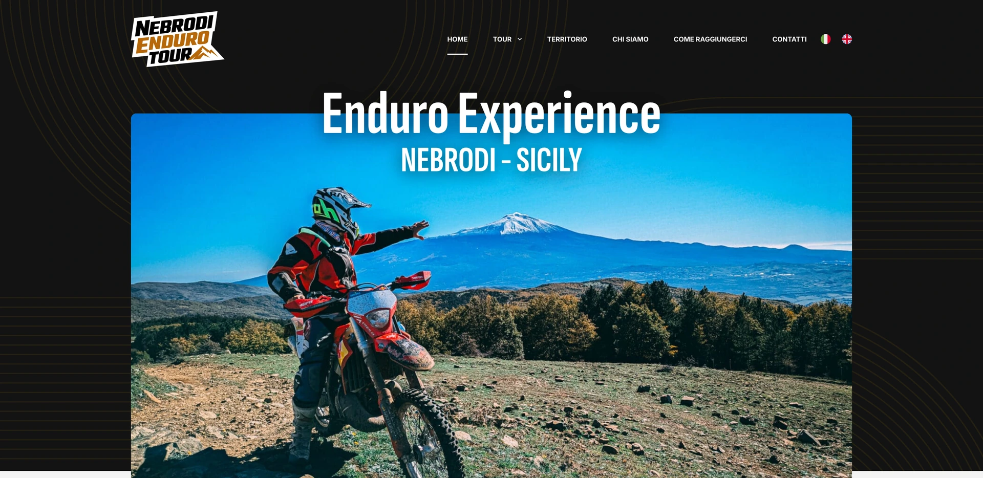 Nebrodi Enduro Tour — Sito web